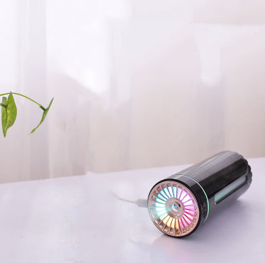 Wireless Air Humidifier Colorful Lights (USB 800mAh Rechargeable)