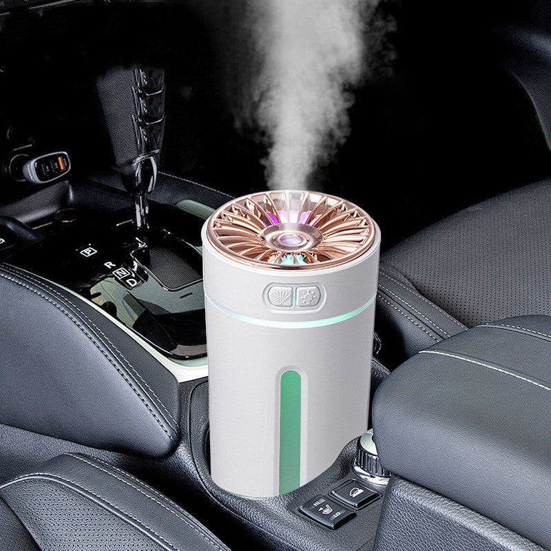 Wireless Air Humidifier Colorful Lights (USB 800mAh Rechargeable)