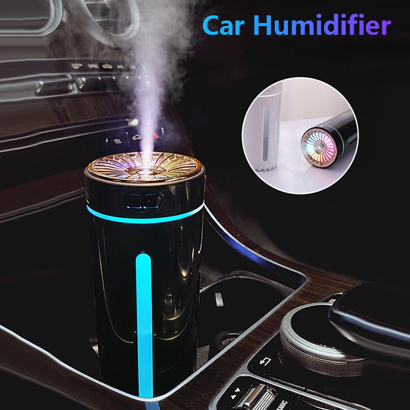 Wireless Air Humidifier Colorful Lights (USB 800mAh Rechargeable)